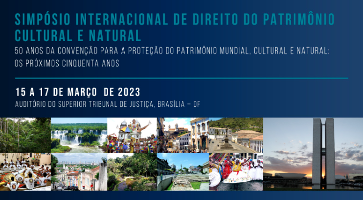 Inscrições abertas para o Simpósio Internacional de Direito do Patrimônio Cultural e Natural