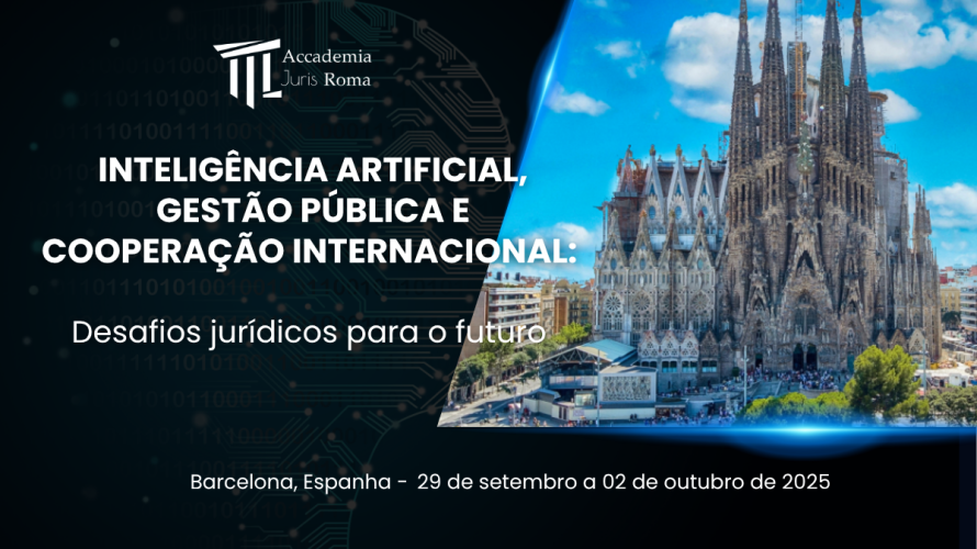 Unidade Nacional de Capacitação do MP recebe pré-inscrições para curso internacional que aborda inteligência artificial, gestão pública e cooperação jurídica 