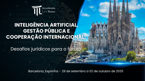 Unidade Nacional de Capacitação do MP recebe pré-inscrições para curso internacional que aborda inteligência artificial, gestão pública e cooperação jurídica 