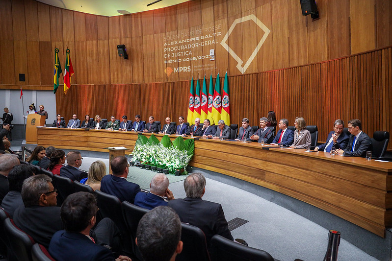 CONAMP prestigia recondução de Alexandre Saltz como procurador-geral de Justiça do MPRS