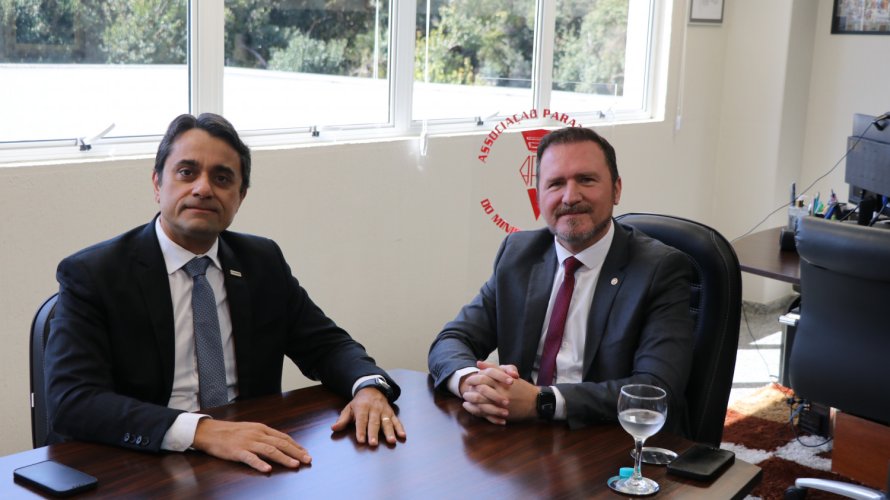 Em visita à APMP, Presidente da CONAMP debate pautas estratégicas para o Ministério Público