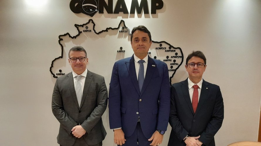 Presidente da CONAMP recebe visita institucional de representantes do Ministério Público da Paraíba