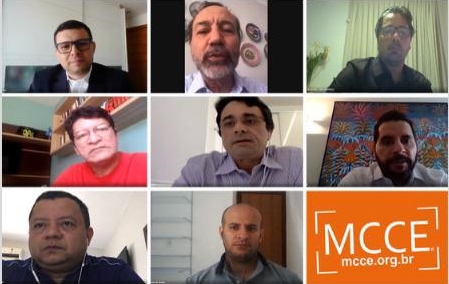 CONAMP participa de reunião online do Movimento de Combate à Corrupção Eleitoral (MCCE)