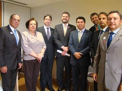 Associações do MP reúnem-se com deputado Marcos Rogério