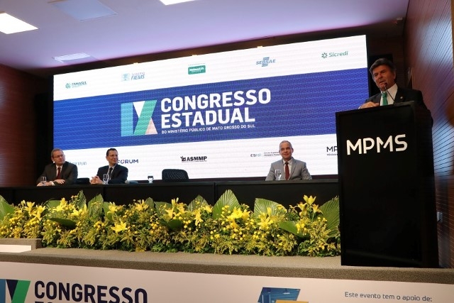 CONAMP media painel com ministro Fux no Mato Grosso do Sul
